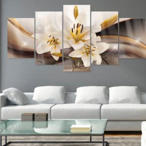 Alternative view of Acrylglasbild - Shiny Lily [Glass]